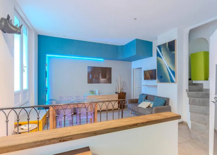 Maison 4 Chambres - Cannes Centre -Clim Wifi 7 Personnes
